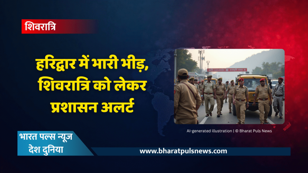 हरिद्वार में शिवरात्रि पर भारी भीड़: प्रशासन हाई अलर्ट पर, DJ पर पूर्ण प्रतिबंध 1 शिवरात्रि